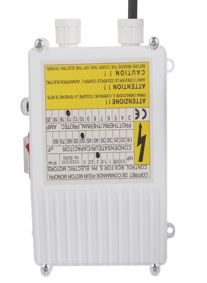 Walfront Submersible and Deep Well Pump Controller Household Pump Control Box Built-in Thermal Circuit Breaker (1500W US Plug 110V) - Image 4