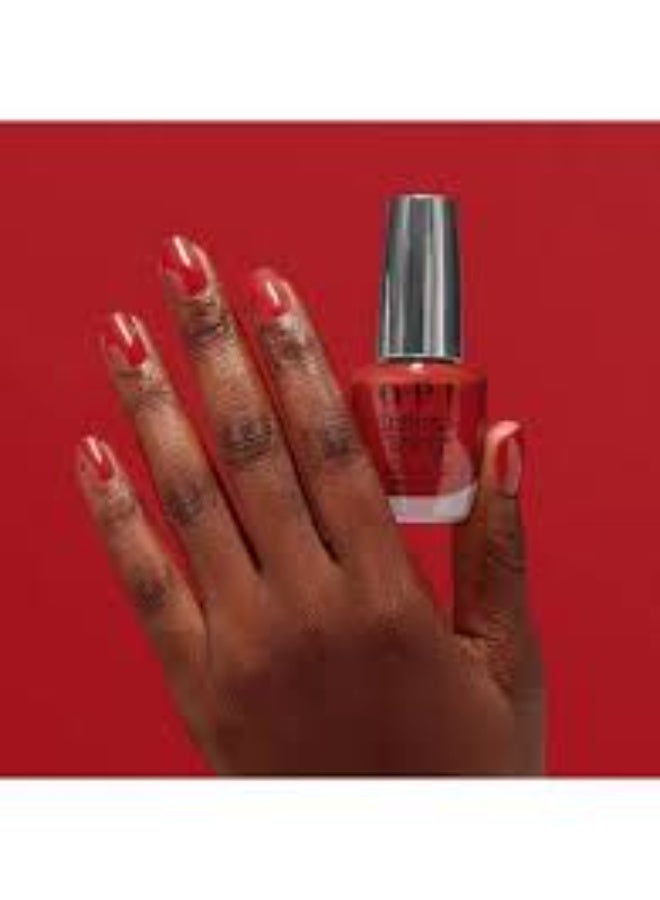 Opi Infinite Shine Gel-Like Nail Lacquer Color Big Apple Red 15ml - Image 3