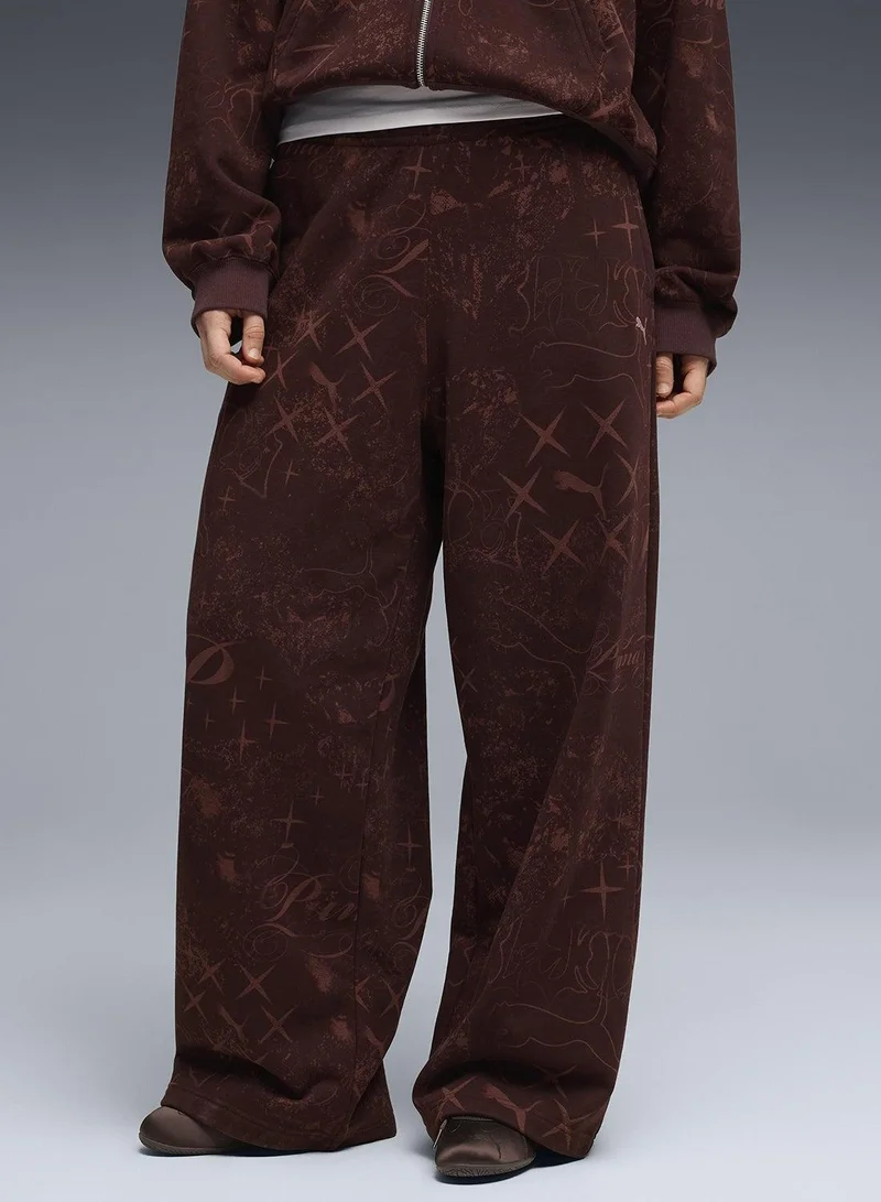 Essential Graphic Streetglam Slouchy Aop Pants