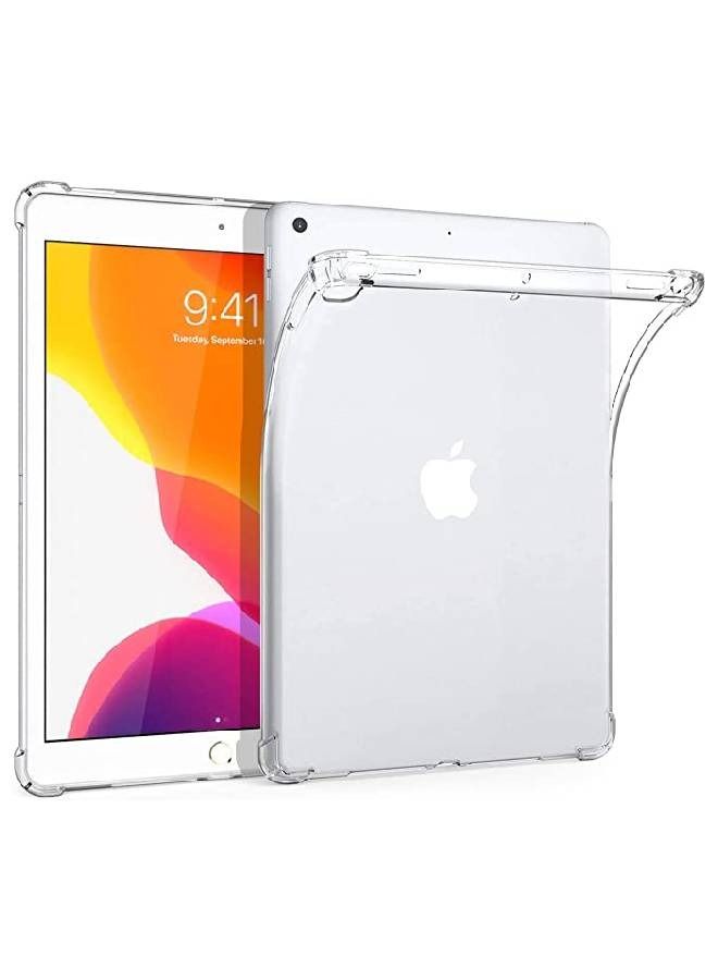 Zolo غطاء واقي متين لجهاز iPad بحجم 10.2 بوصة 2019/2020 شفاف - Image 1