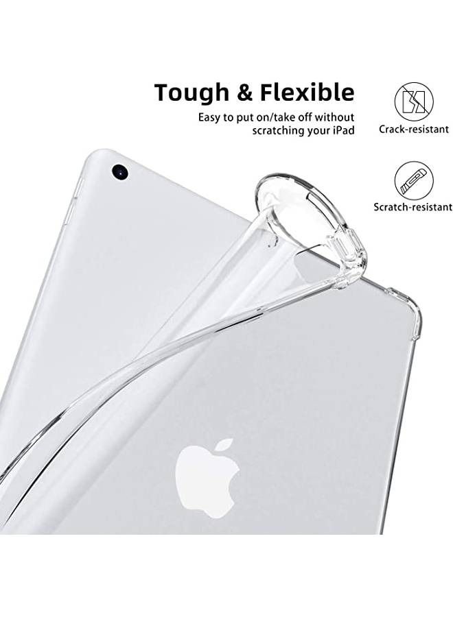 Zolo غطاء واقي متين لجهاز iPad بحجم 10.2 بوصة 2019/2020 شفاف - Image 3