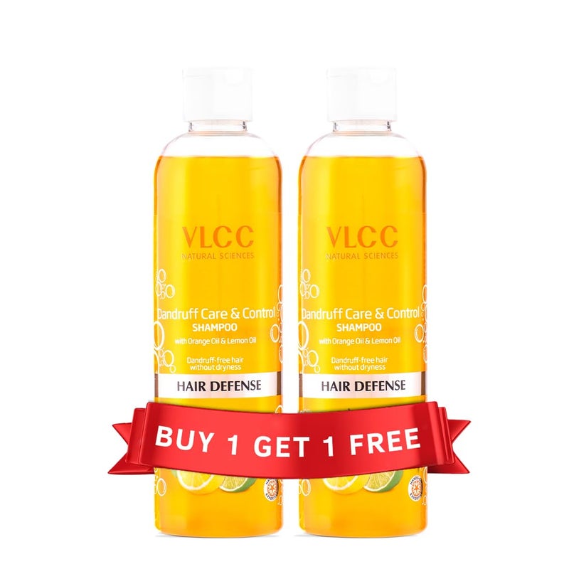 VLCC Dandruff Care and Control Shampoo 350ml with Lemon Orange oil