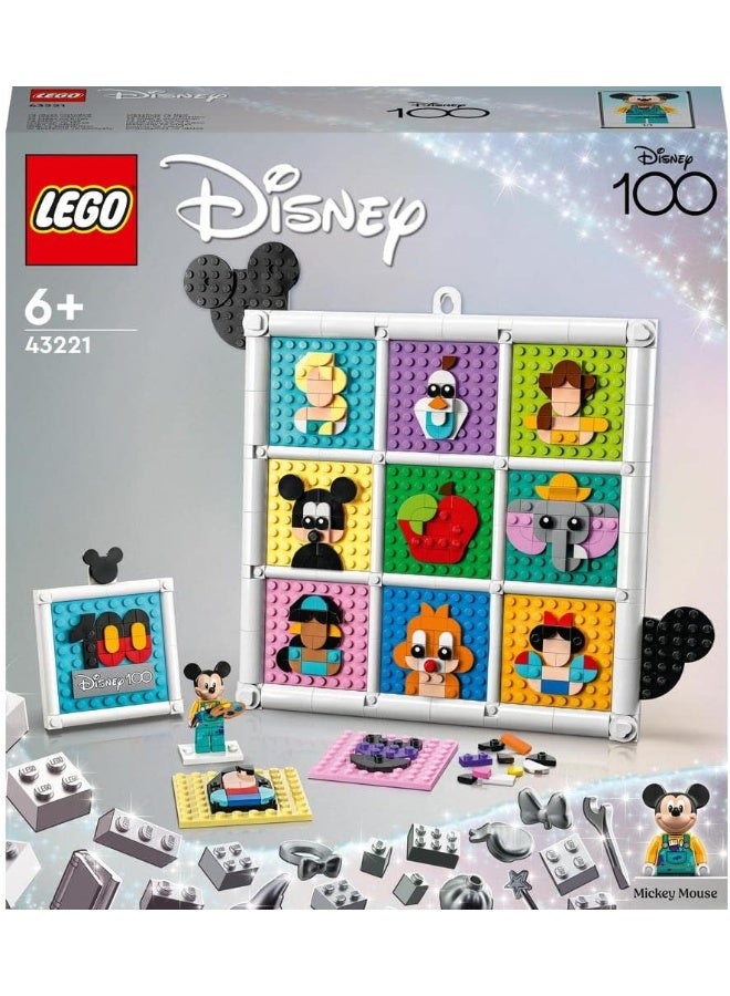 LEGO LEGO® | Disney 100 Years of Disney Animation Icons 43221 Building Toy Set (1,022 Pieces)  - Image 1