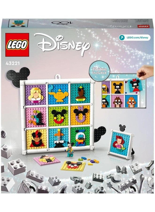 LEGO LEGO® | Disney 100 Years of Disney Animation Icons 43221 Building Toy Set (1,022 Pieces)  - Image 4