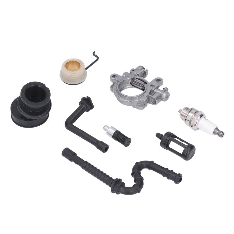 Oil Pump Worm Gear Kit: High-Precision Durable Iron Plastic Aluminum Construction - OE Number 1127 640 3200 1127 640 3204 Perfect Fitment for STIHL 029 039 MS290 MS310 MS390 Chain Saw for Garden Tool - Image 1