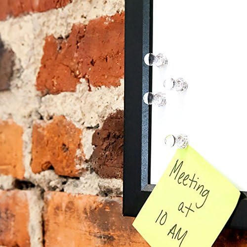 MapMagnets Clear Acrylic Magnetic Push Pins, 48 Count, Minimalist Style, Perfect for Office & Home, Reliable Hold, Versatile, Transparent, 11 x 17 mm - Image 4