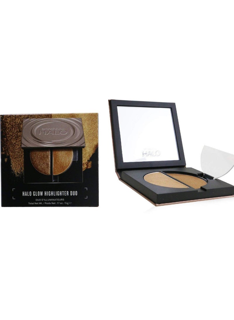 SmashBox Halo Glow Highlighter Duo Bronze Medium - Image 2