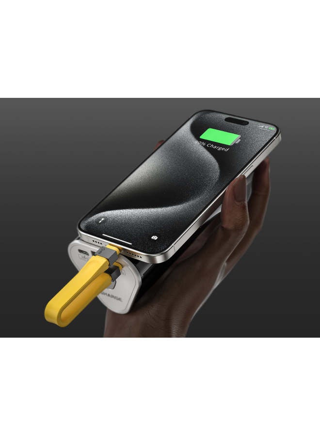 شارج SHARGE SL017 كابل بيانات Flashadow 10 جيجابت في الثانية لنقل البيانات 100 وات شحن سريع من النوع C إلى C 0.14 متر USB 3.1 Gen 2 سيليكون محمول للغاية مصمم ليدوم التوافق مع الأجهزة المتعددة iPhone - Image 5