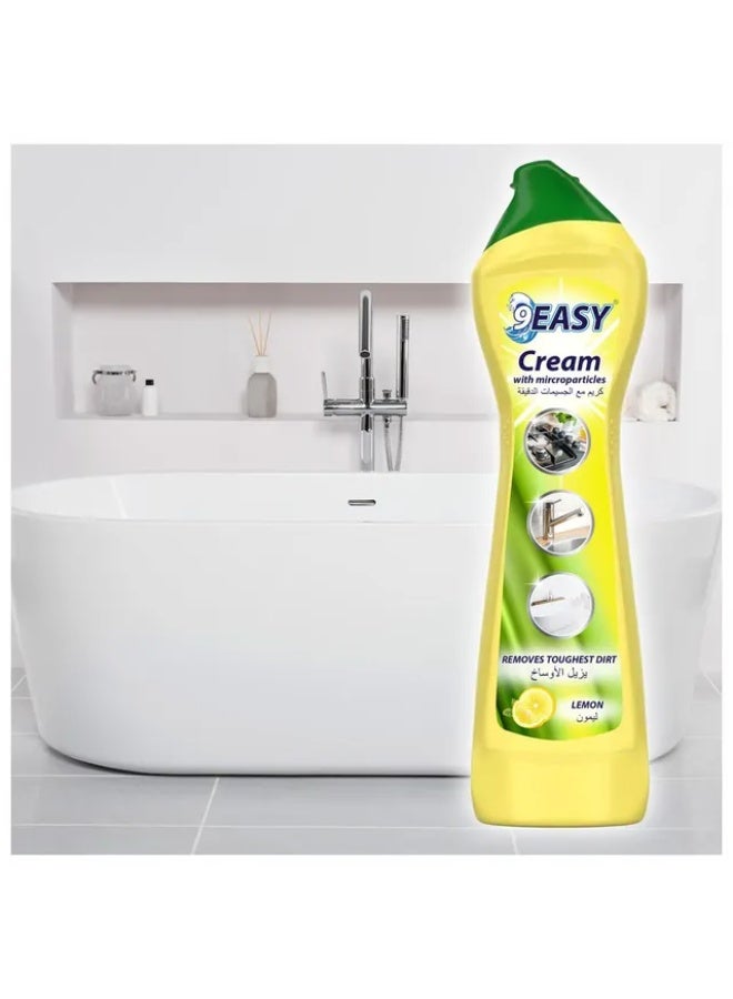 9 إيزي كريم التنظيف مع جزيئات دقيقة لإزالة أصعب الأوساخ 500 مل - Image 3