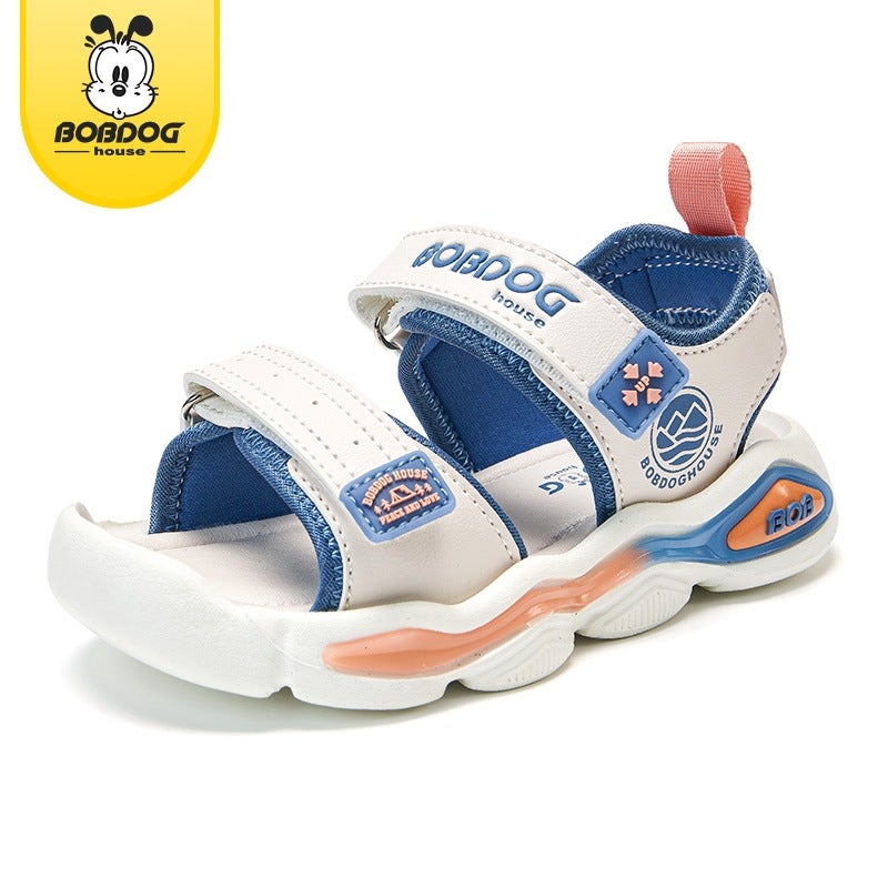 Babudou Kidsren'S Shoes Kidsren'S Sandals Girls Soft Bottom Non-Slip Cartoon Small And Medium-Sized Girls Beach - Image 1
