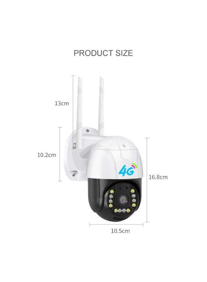 Generic 3MP Outdoor WiFi Security Camera with 4G LTE, IP66 Waterproof, Two-Way Audio – V380 App Compatible - Image 3
