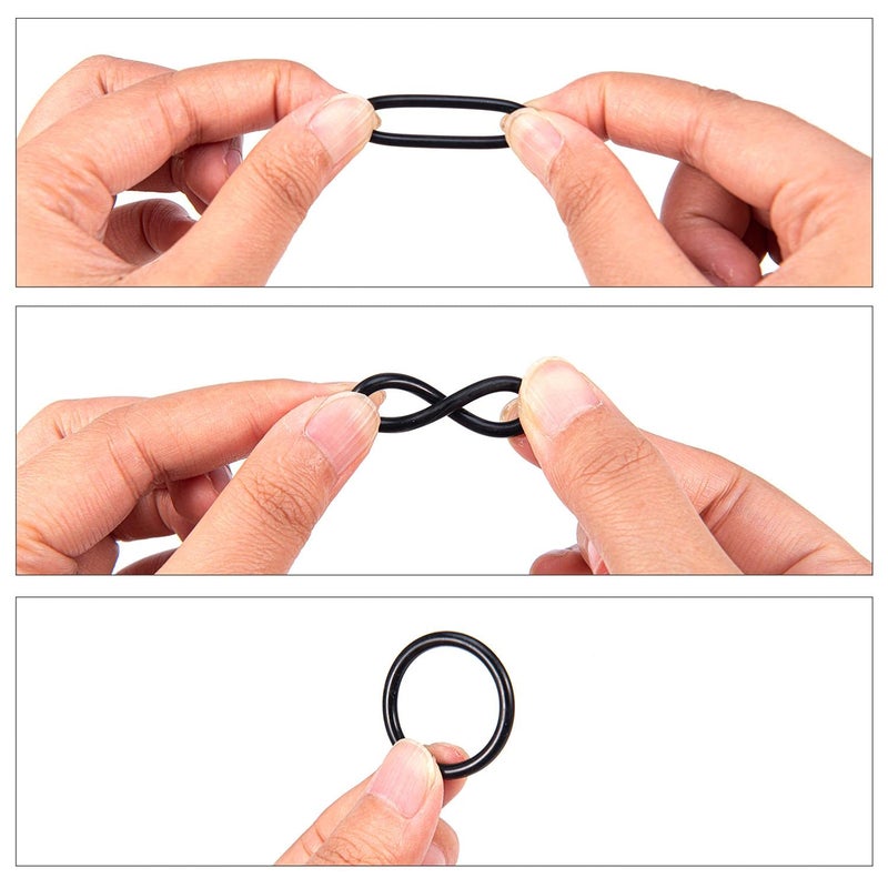 BUSY-CORNER 407 Pieces SAE Universal O-Ring Kit, Set of 32 USA Standard Sizes, Buna-N 70A, Rubber Seals O Rings, for Faucet, Professional Plumbing, Automotive | BUSY-CORNER - Image 5