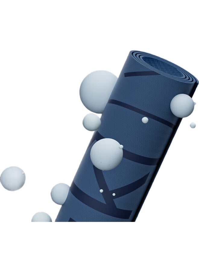 Keep حصيرة يوغا للرجال، موسعة وعريضة، سميكة 200*100 سم، حصيرة تمارين غير قابلة للانزلاق، حصيرة تدريب، رمادية - Image 1