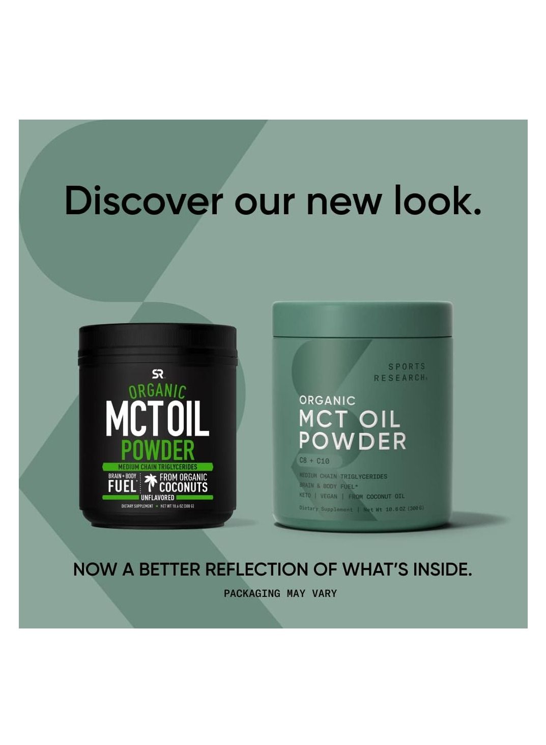 Sports Research Organic MCT Oil Powder 300g