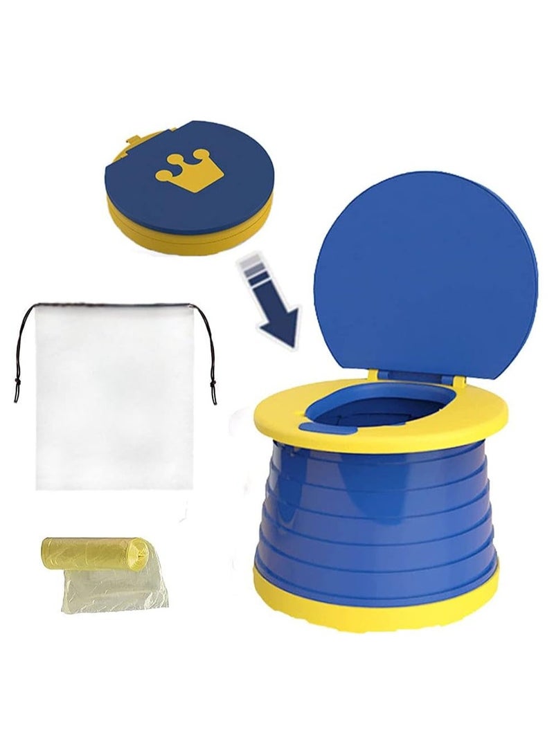 Toddler Potty Training Seat Portable Travel Potty Chair Toilet Foldable Kids Toilet Seat for Boys or Girls - Image 2