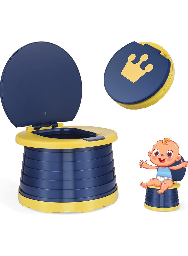 Toddler Potty Training Seat Portable Travel Potty Chair Toilet Foldable Kids Toilet Seat for Boys or Girls - Image 3