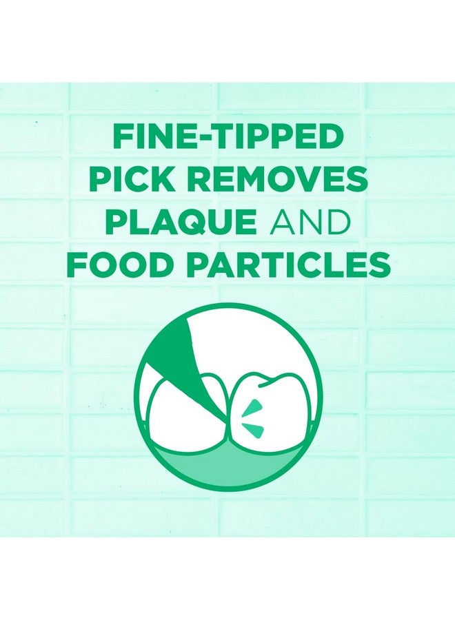 GUM Professional Clean Floss Picks - Extra Strong Shred-Resistant Floss, Easy Grip Handle - Dental Flossers for Adults - Fresh Mint Flavor, 150ct - Image 5