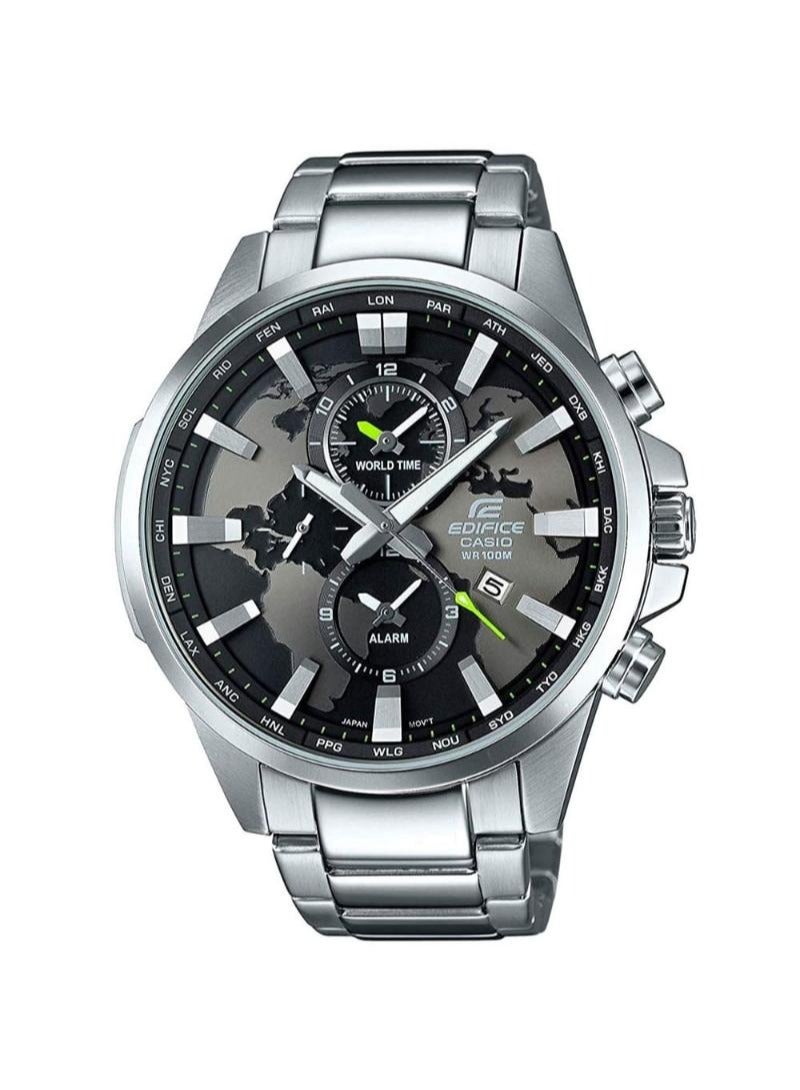 Casio Edifice Men's Black Dial Analog Watch - EFR-303D-1AVUDF (EX295) - Image 1