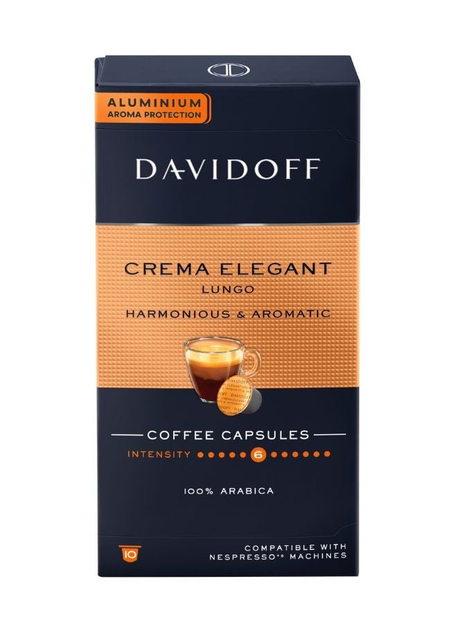 Davidoff Creama Elegant Coffee Capsules 10 Capsules (55g) - Image 1