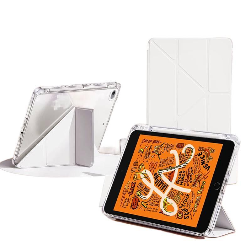 DGG حافظة آيباد شفافة بظهر واضح لجهاز iPad Air / iPad Mini باللون شفاف بظهر شفاف - Image 1