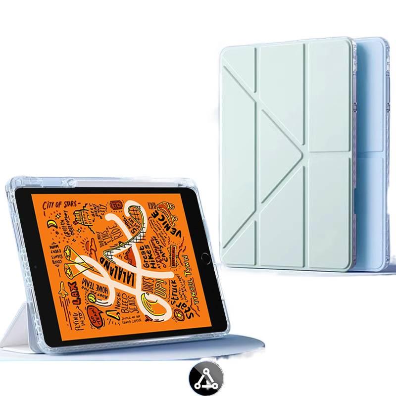 DGG حافظة آيباد شفافة بظهر واضح لجهاز iPad Air / iPad Mini باللون شفاف بظهر شفاف - Image 2
