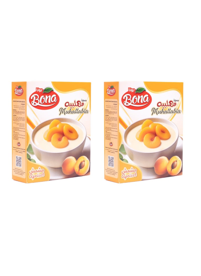 BONA Apricot pudding 70g - Pack of 2 
