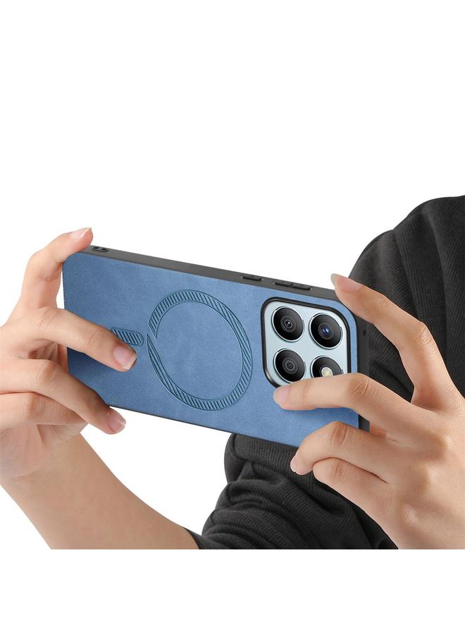 S-TOP Case For Honor X8b Retro Magsafe Magnetic PU Back Cover Phone Case - Image 3