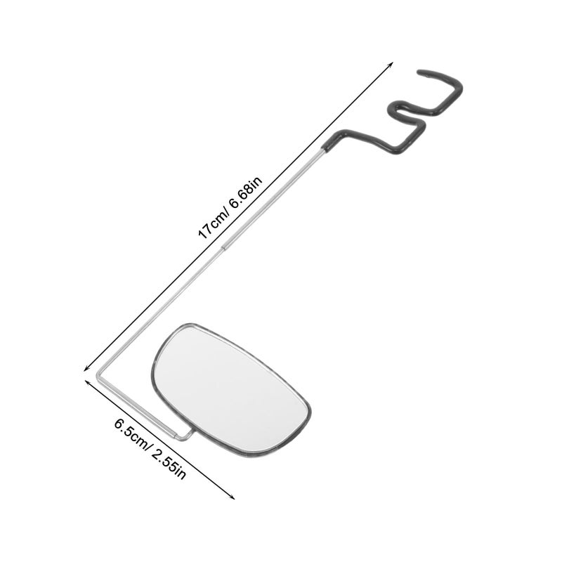 Doitool 3 Pcs Adjustable Bike Rear View Mirror Set for Glasses Road Mountain - Image 3