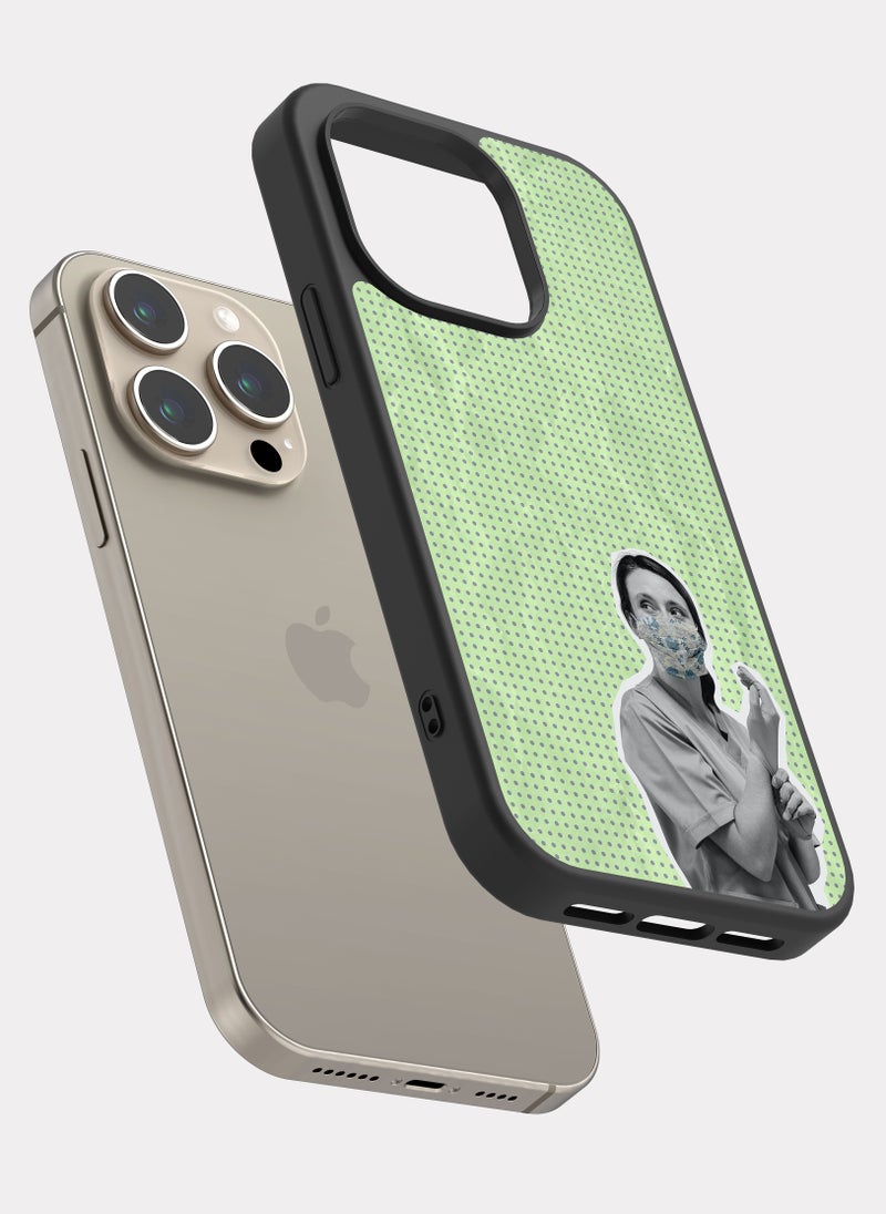 PXLAAT iPhone 15 Pro case cover Female Doctor - Image 2