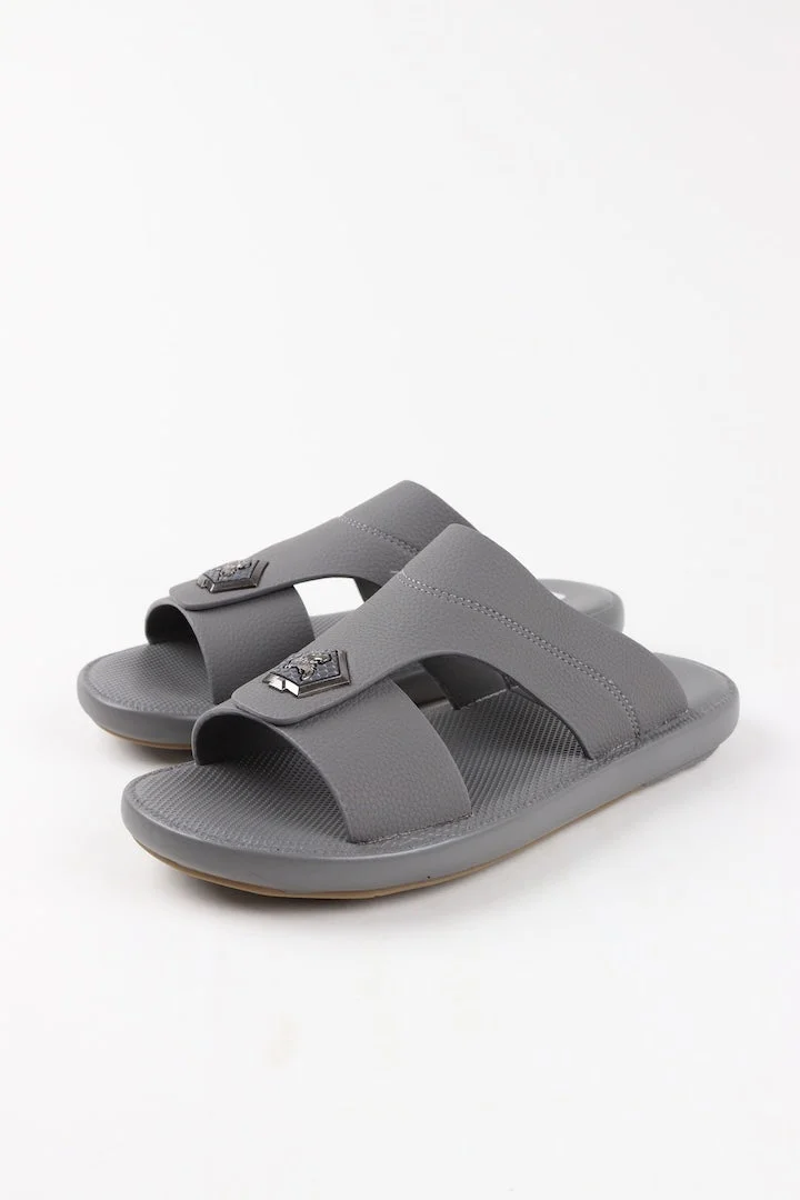 Viny Viny Men's Arabic Sandals – Comfortable Casual Slip-On Slide – Everyday Wear – Black, Coffee, Grey