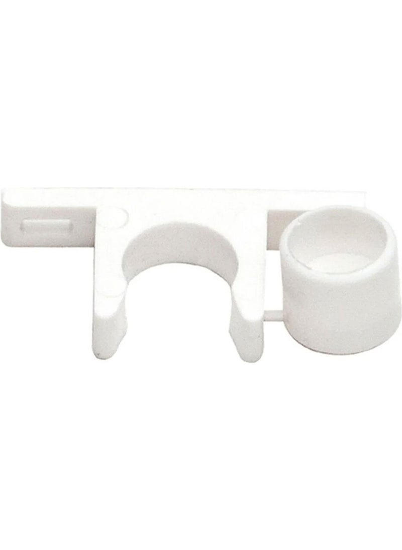 Glaswen 30 Pieces Furniture Cabinet Door Holder Plastic Snap Fastener White  - Image 2