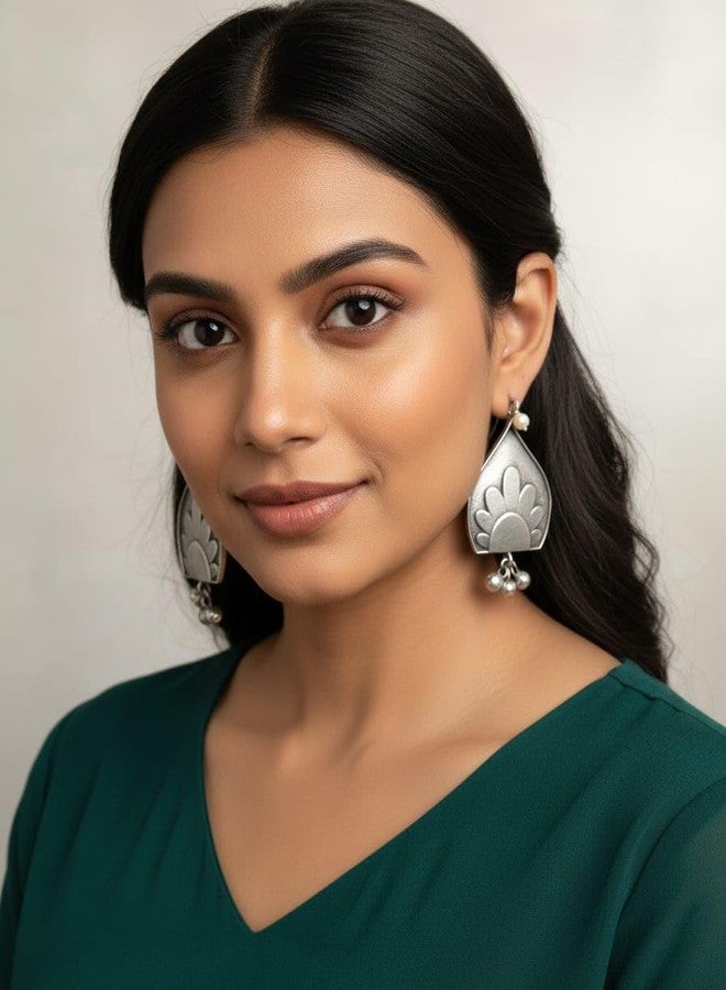 SIJCM Women's Imitation Jhumki Combo | Traditional Indian Ethnic Earrings for Womens and Girls | Perfect for Weddings & Festivals - Image 3