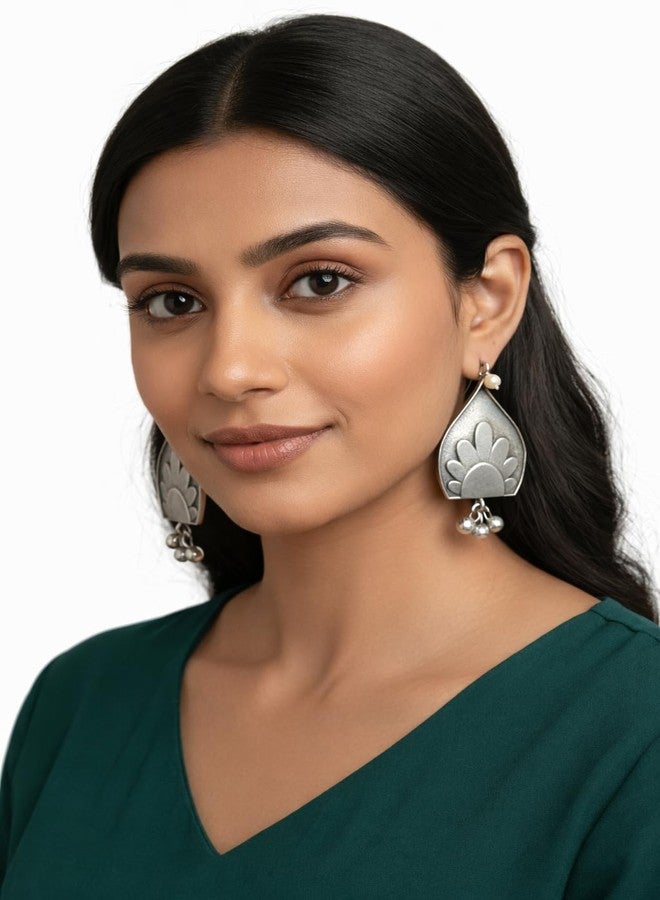SIJCM Women's Imitation Jhumki Combo | Traditional Indian Ethnic Earrings for Womens and Girls | Perfect for Weddings & Festivals - Image 2