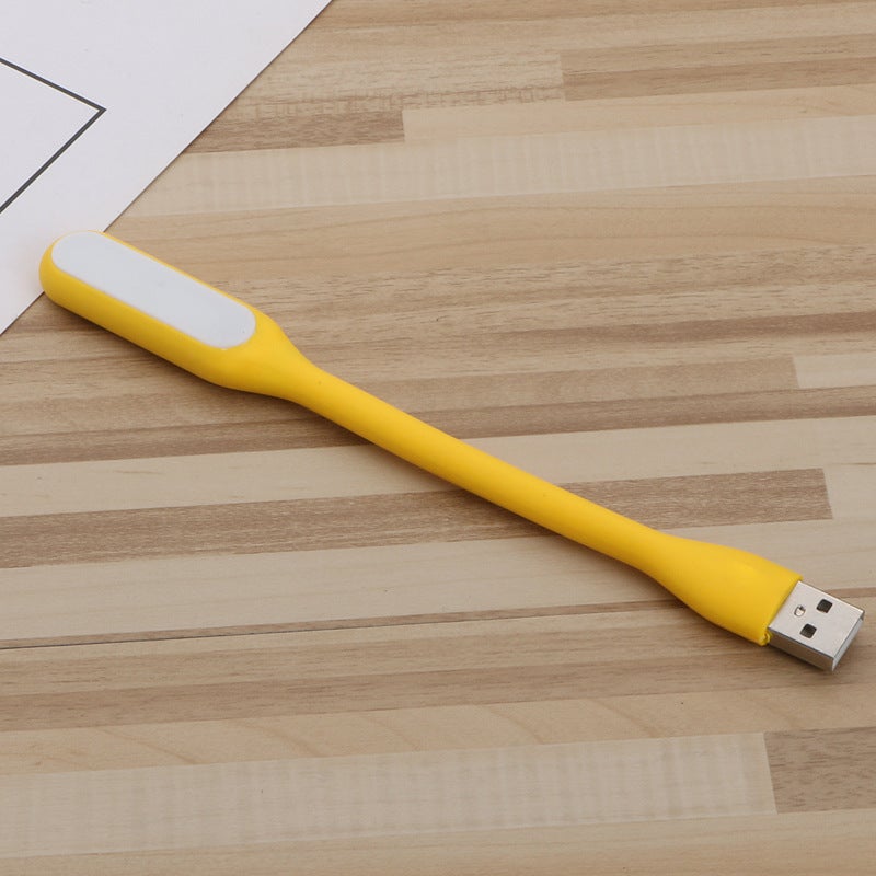 Creative USB Mini Portable Night Light with Custom Logo Yellow 