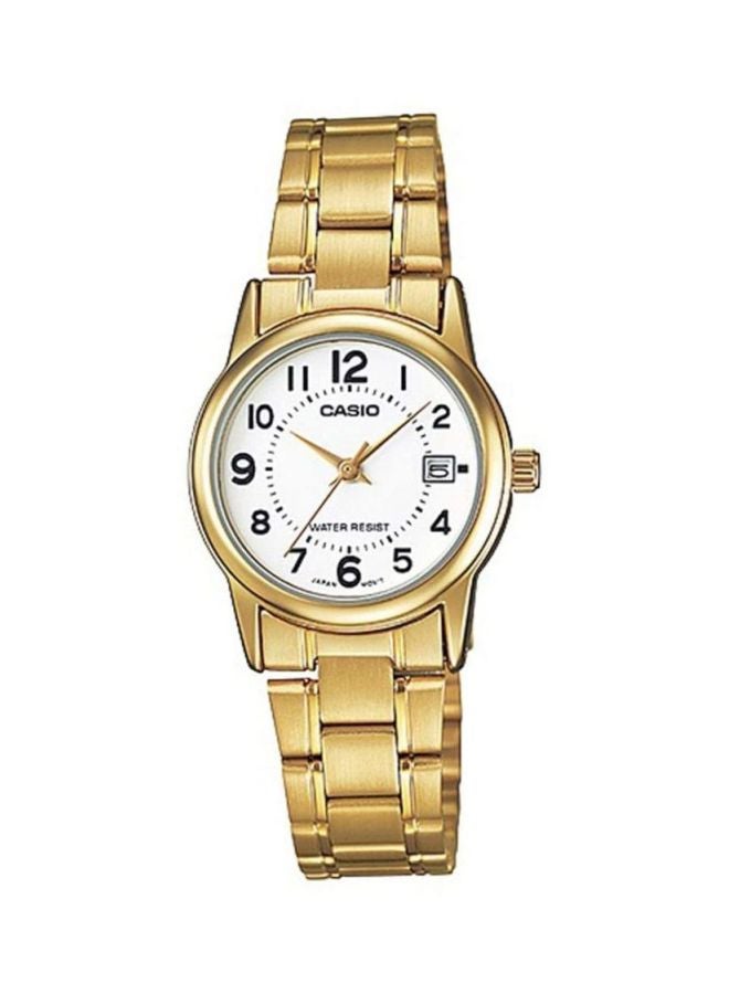 CASIO Unisex Stainless Steel Analog Quartz Watch Set MTP/LTP-V002G-7BUDF - Image 3