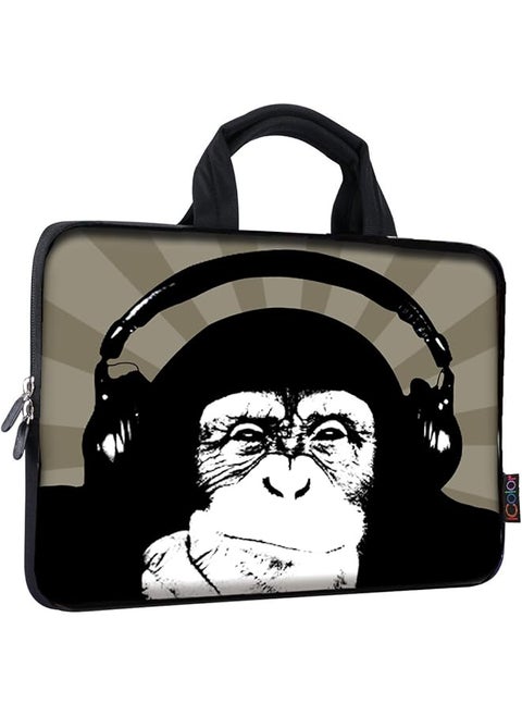 9.7 10 10.1 10.2 Inch Neoprene Tablet Bag Carring Case Sleeve Cover With Handle For 10 Tablet Case Laptops Notebook Ebooks Kids Tablet Ipad Chimpanzee Icb10 9