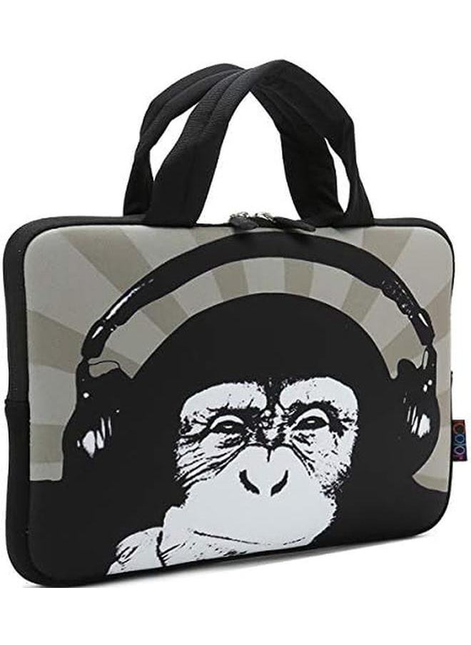 erorex - 9.7 10 10.1 10.2 Inch Neoprene Tablet Bag Carring Case Sleeve Cover With Handle For 10 Tablet Case Laptops Notebook Ebooks Kids Tablet Ipad Chimpanzee Icb10 9 - Image 1
