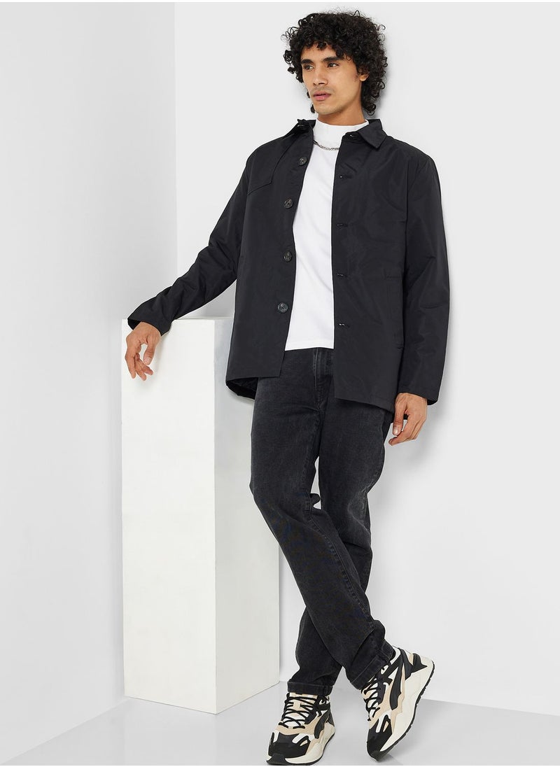 BRAVE SOUL - Brave Soul Mens Padded Polyester Mac - Image 1