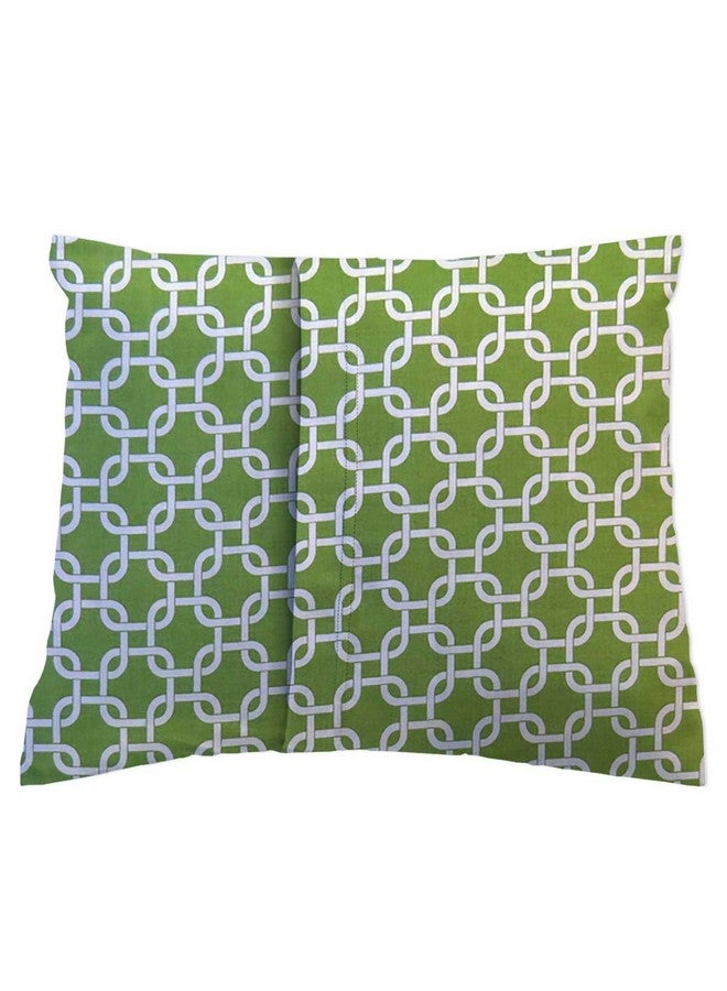 SHEETWORLD.COM SheetWorld Toddler Pillow Case, 100% Cotton Woven 13 x 17, Citrus Links, Made in USA - Image 2