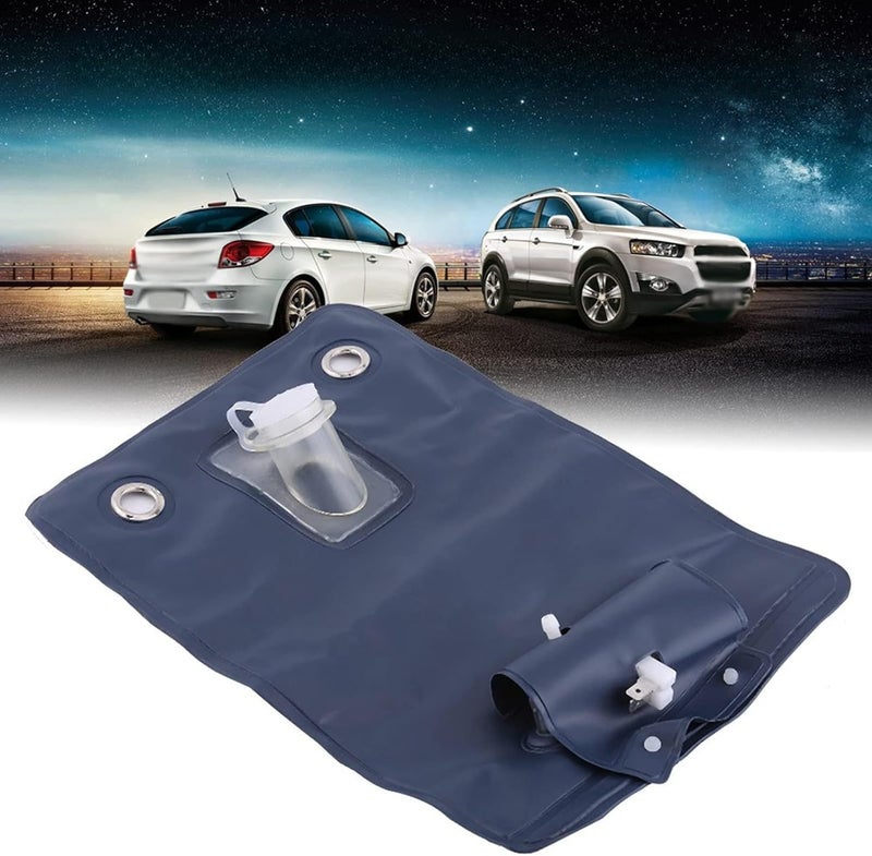 12V Universal Windshield Washer Pump Bag Kit for Classic Cars, with Jet Button Switch and Long Hose - Easy Installation, Durable Metal and Plastic, Efficient Cleaning - Image 1