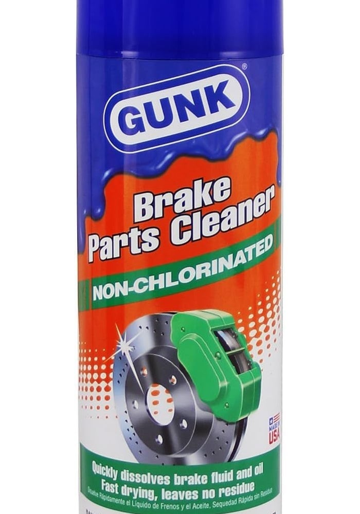 Gunk منظف الفرامل غير الكلوريني Gunk M71512PK 14 أونصة علبة من 12 - Image 1