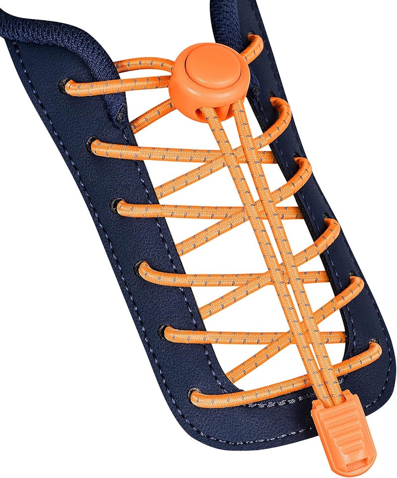 iLiveX No Tie Shoelaces - Elastic Shoe Laces - Lock Shoelaces for Sneakers - One Size Fits All for Adults and Kids - Image 1