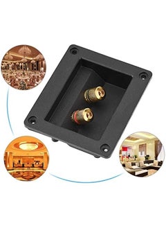 Generic 2 Way Speaker Box Terminal Cup Binding Post, Power Speaker Screw-in Terminal Plates, Subwoofer Plug Acoustic Components for HiFi Speaker, Speaker Terminal Box for DIY Home Speaker Kits  - Image 4
