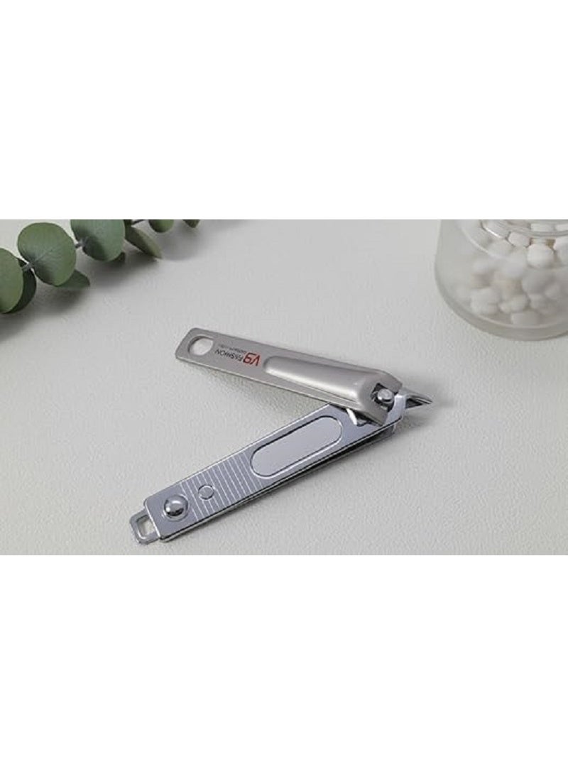 قصّافة أظافر احترافية – مبرد أظافر مدمج من الستانلس ستيل المتين، مثالية لقص أظافر اليدين والقدمين السميكة للرجال والنساء - Image 5