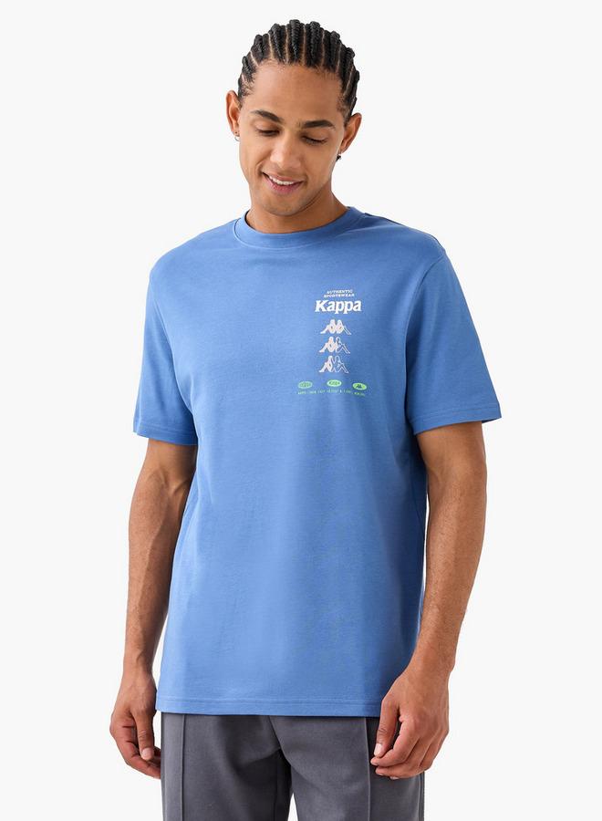 Kappa Relaxed Fit Logo Print Crew Neck T-shirt - Image 3