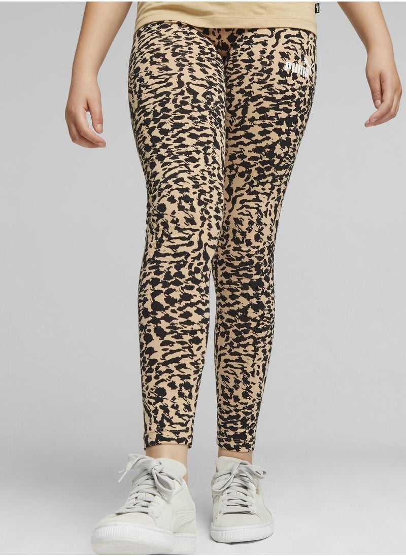 PUMA - Kids Essential Animal Aop Leggings - Image 1