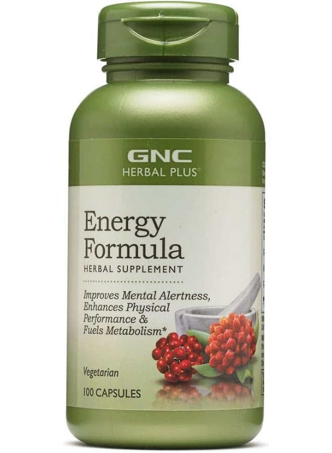 GNC Herbal Plus Energy Formula - Image 1