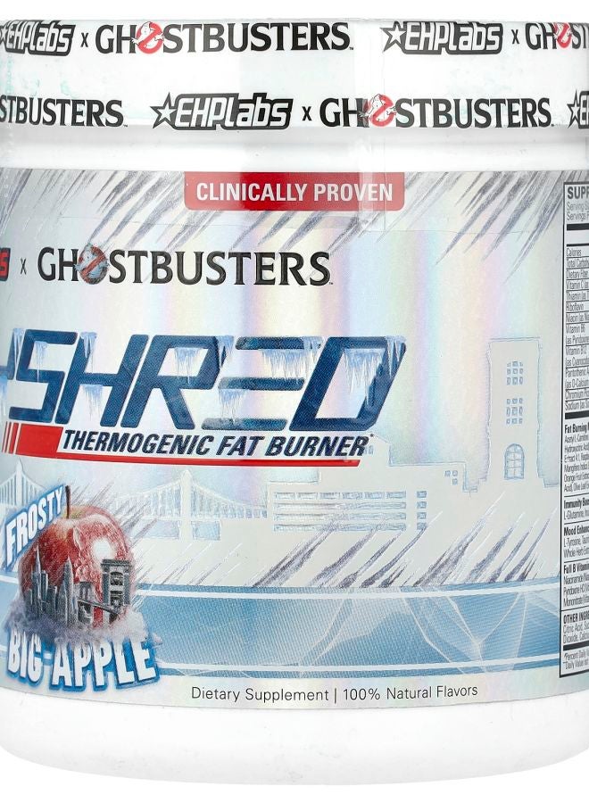 EHPLabs Ghostbusters OxyShred Thermogenic Fat Burner Frosty Big Apple 11.64 oz (330 g) - Image 2