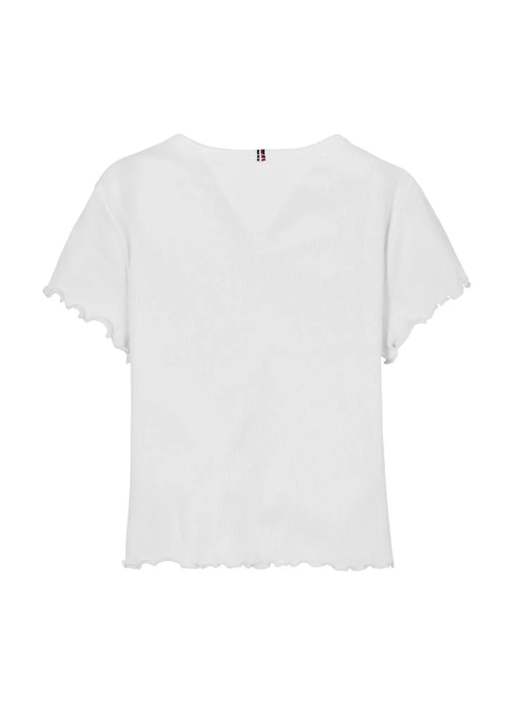 TOMMY HILFIGER Kids Essential Rib Top