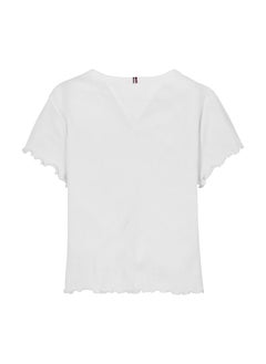 TOMMY HILFIGER Kids Essential Rib Top  - Image 5
